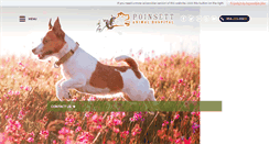 Desktop Screenshot of poinsettvet.com